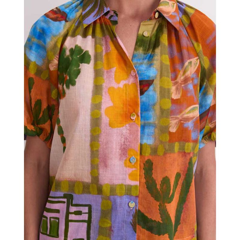 Sportscraft Kai Printed Blouse image number 2